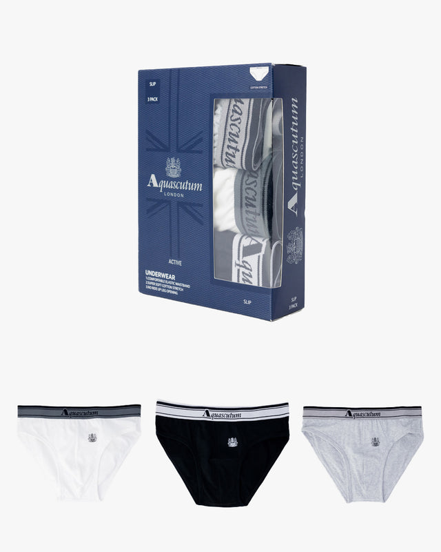 ACTIVE UNDERWEAR BRIEF TRIPLE PACK