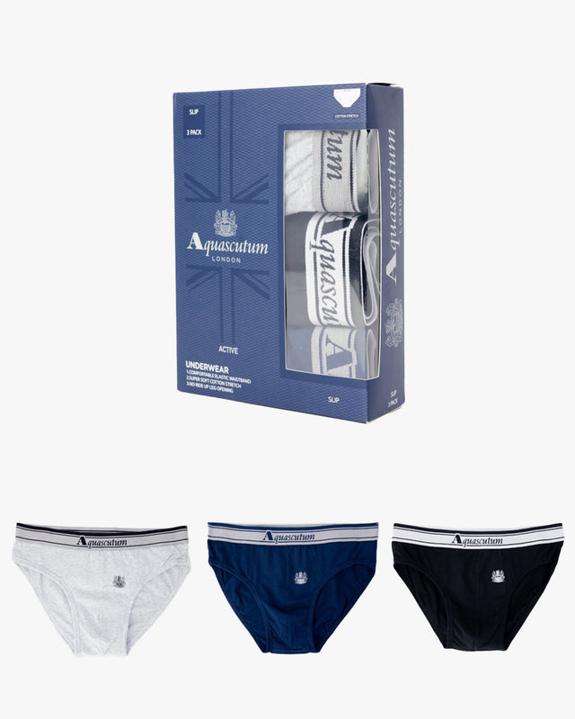 ACTIVE UNDERWEAR BRIEF TRIPLE PACK