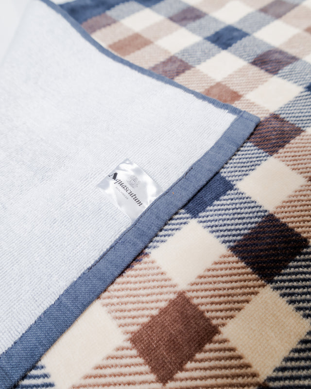 BEACH TOWEL ICONIC CHECK