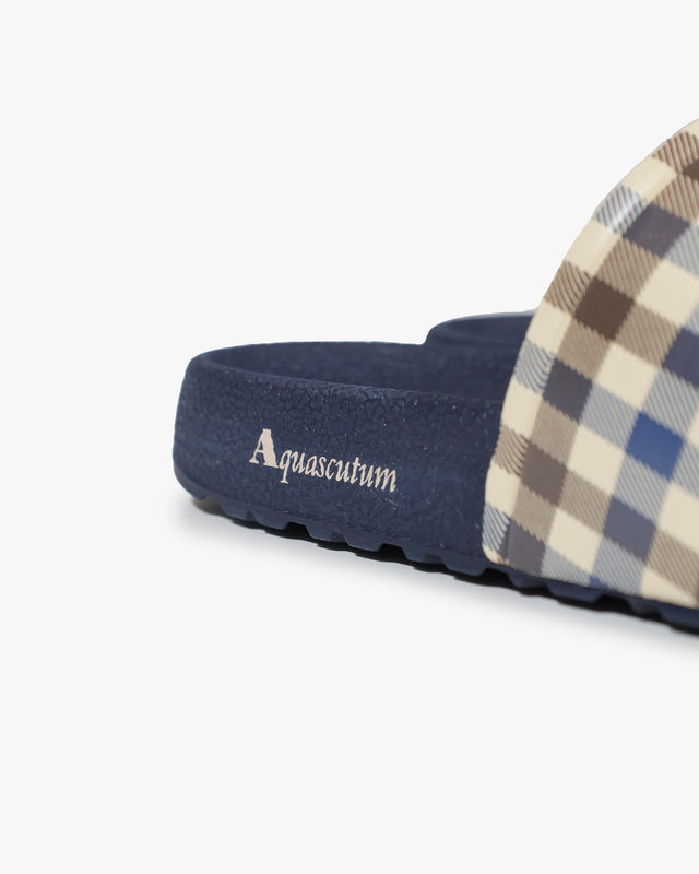 ACTIVE CLUB CHECK SLIPPERS