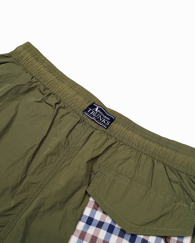 BEACHWEAR CHECK POCKET