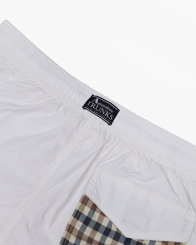 BEACHWEAR CHECK POCKET