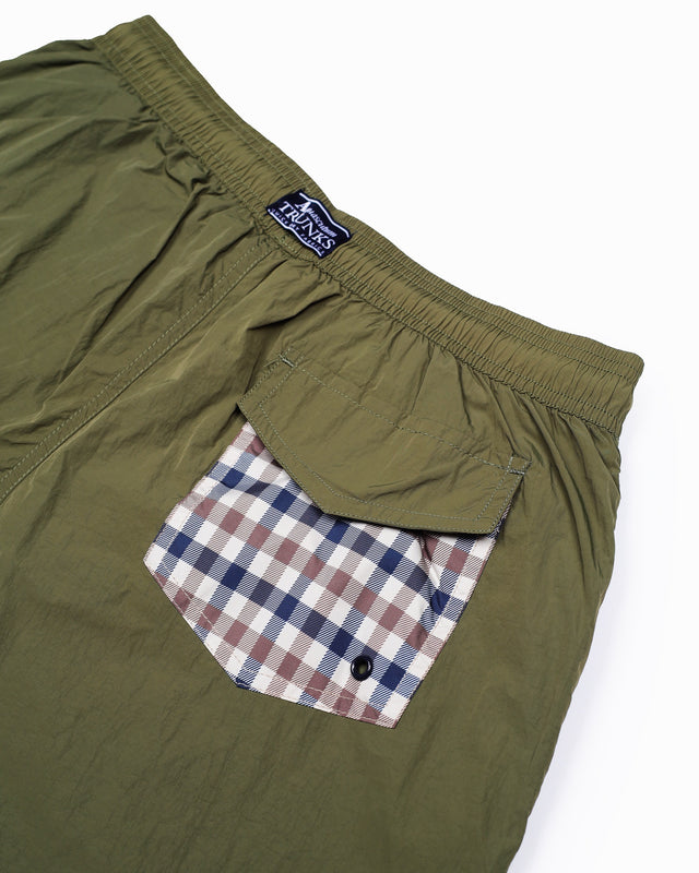 BEACHWEAR CHECK POCKET