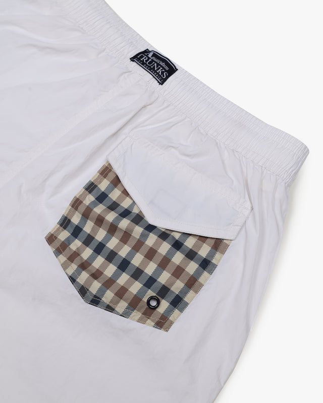 BEACHWEAR CHECK POCKET