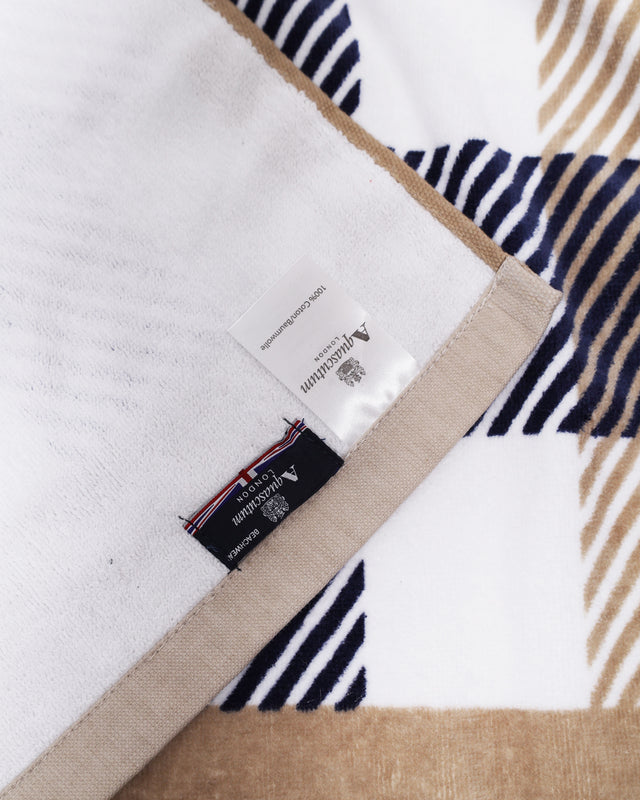 CHECK BEACH TOWEL