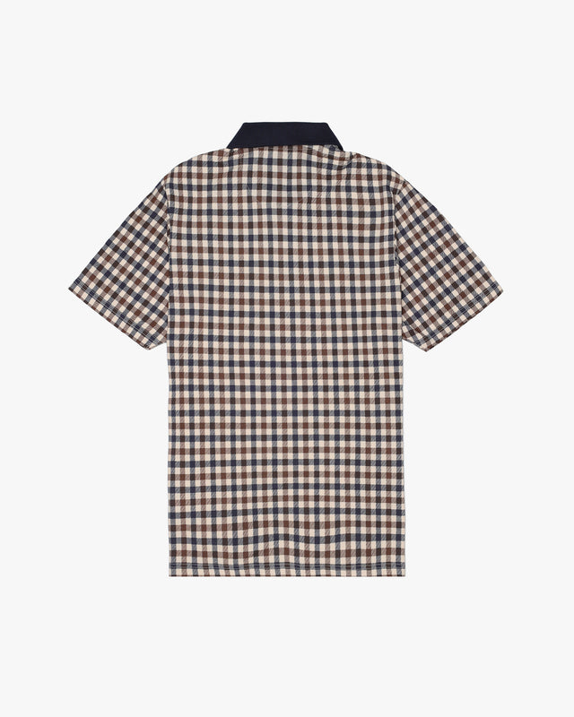 ACTIVE CLUB CHECK PIQUET POLO