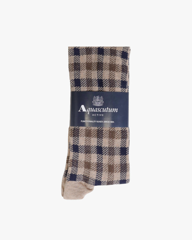 ACTIVE CLUB CHECK SOCKS