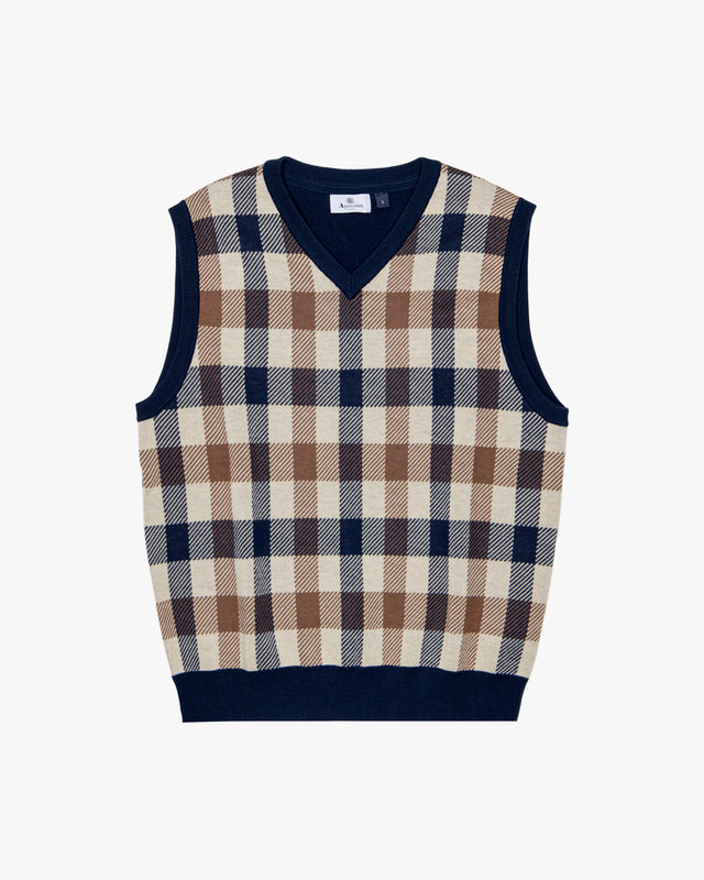 ACTIVE CLUB CHECK VEST
