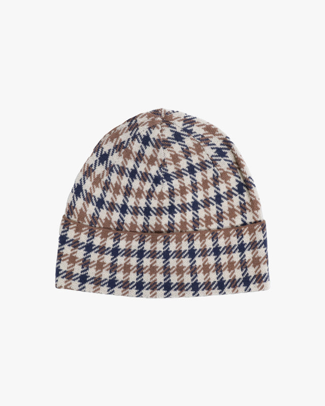 CLUB CHECK BEANIE