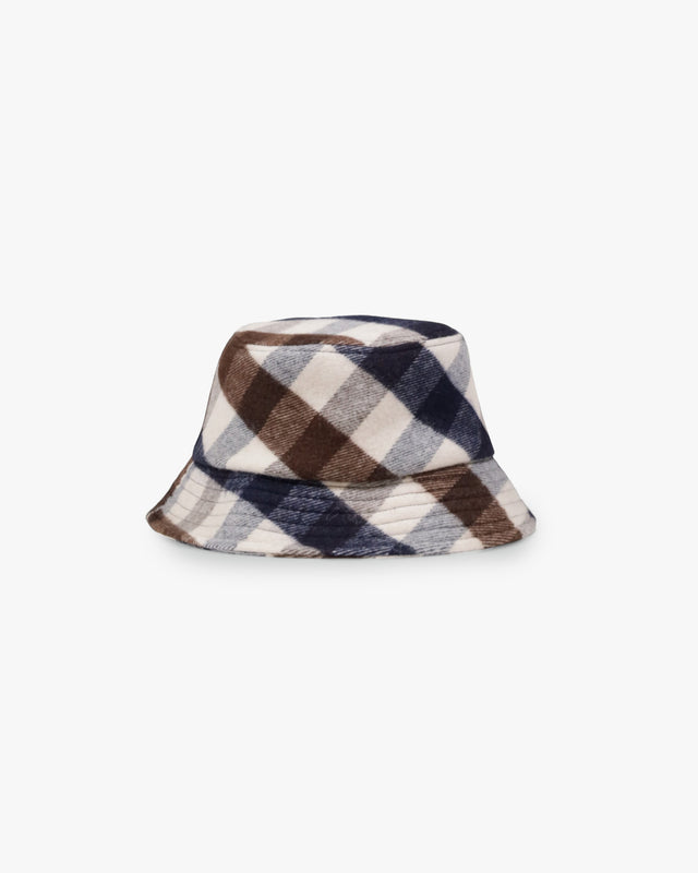 CLUB CHECK BUCKET HAT