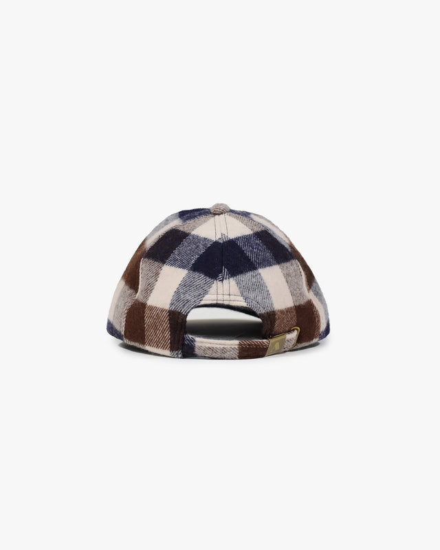 Aquascutum Active CLUB CHECK BASEBALL CAP