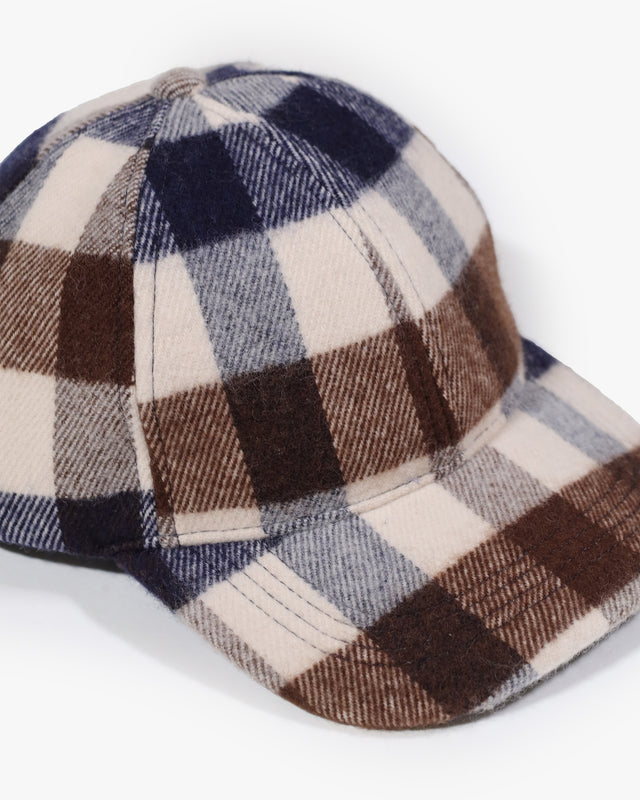Aquascutum Active CLUB CHECK BASEBALL CAP