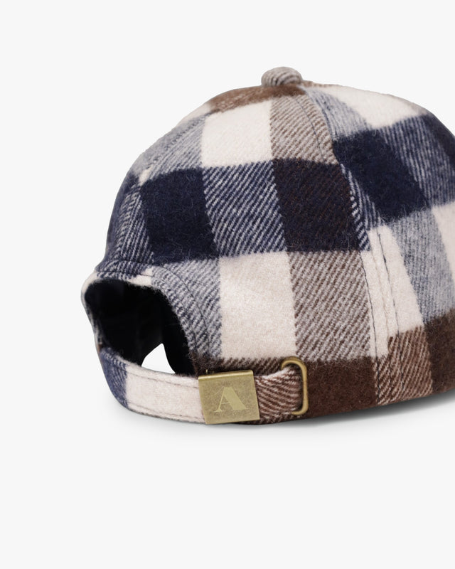 Aquascutum Active CLUB CHECK BASEBALL CAP