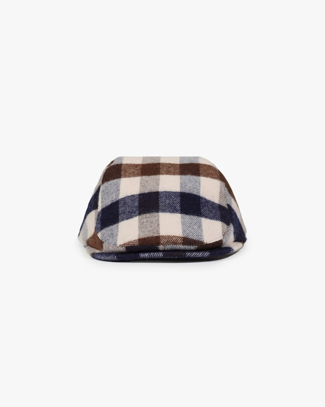 CLUB CHECK FLAT CAP