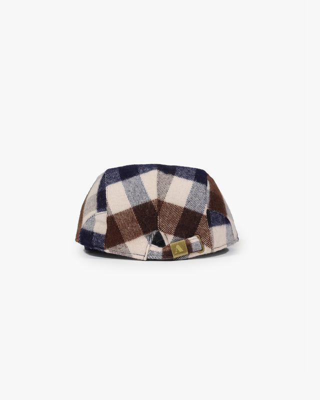 Aquascutum Active CLUB CHECK FLAT CAP