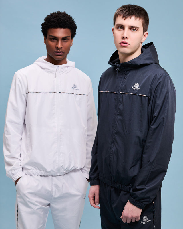 Aquascutum Active RIPSTOP PIPING HOODIE