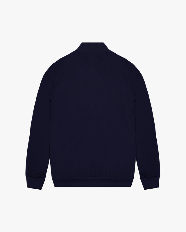STRETCH STRIPES MOCKNECK
