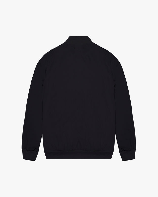 STRETCH STRIPES MOCKNECK