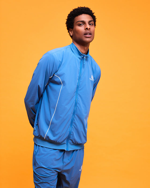 STRETCH STRIPES MOCKNECK