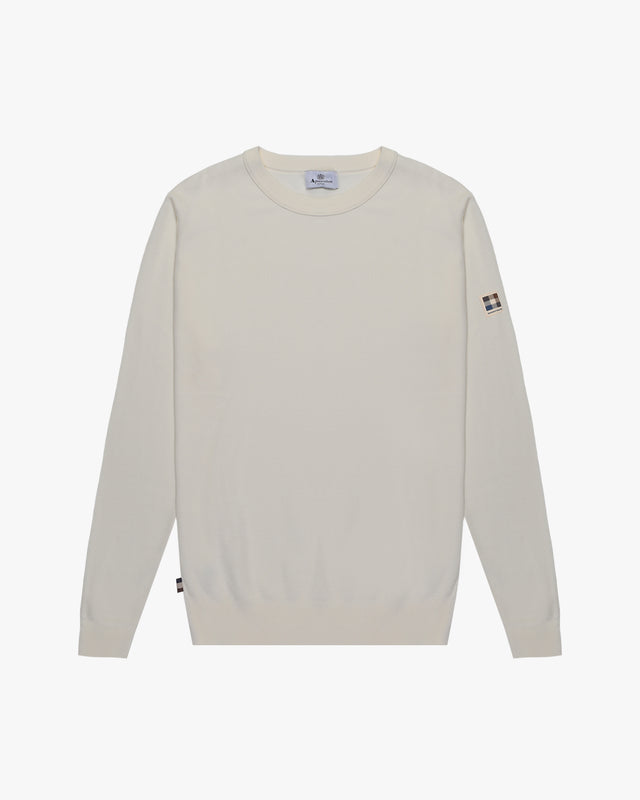 WOVEN PIQUET SWEATER