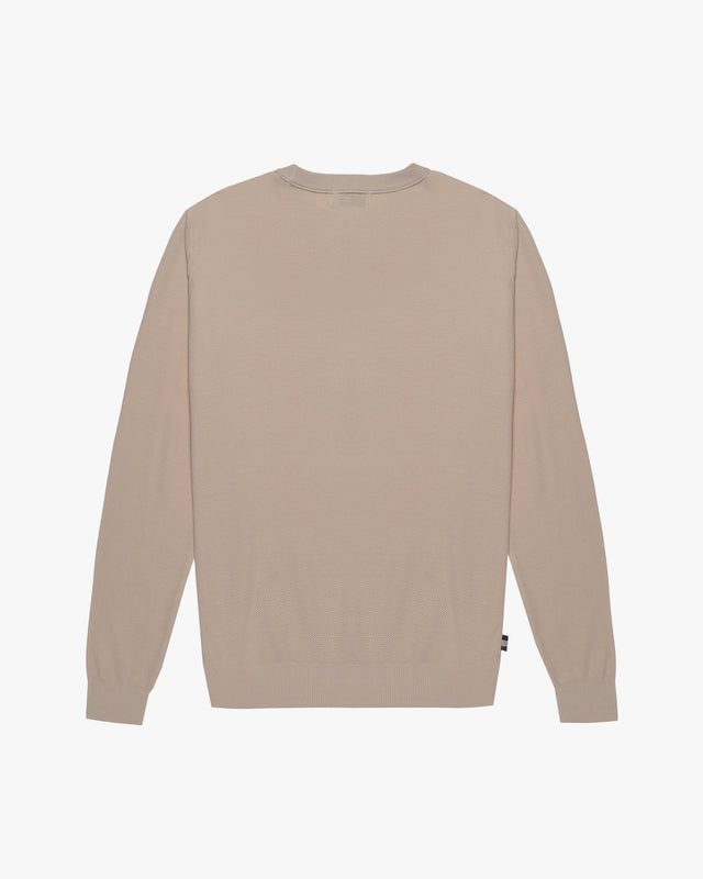 WOVEN PIQUET SWEATER