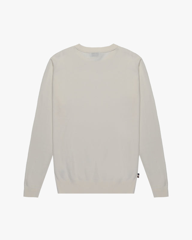 WOVEN PIQUET SWEATER