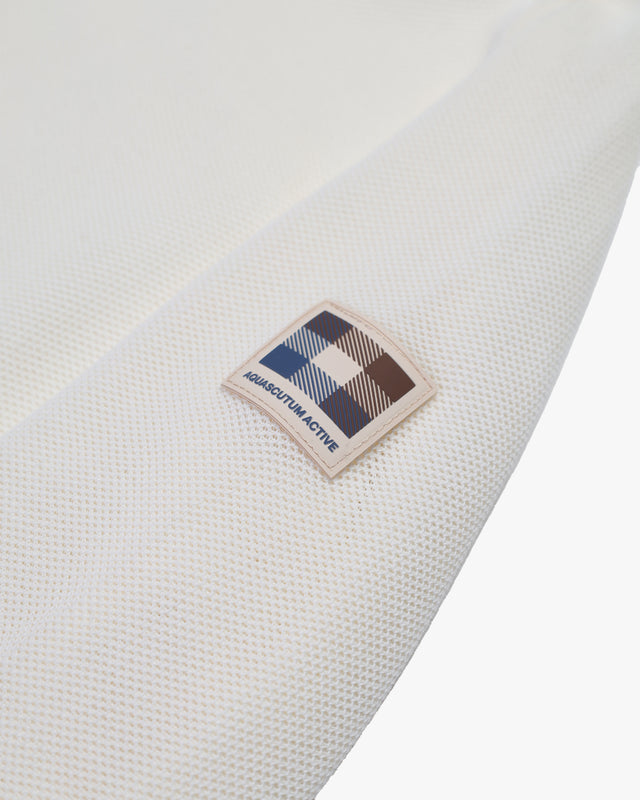 WOVEN PIQUET SWEATER