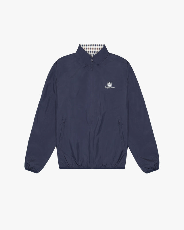 MOCK NECK SAILOR REVERSIBLE JACKET