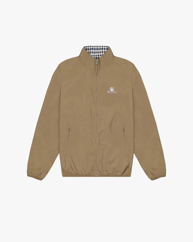 MOCK NECK SAILOR REVERSIBLE JACKET