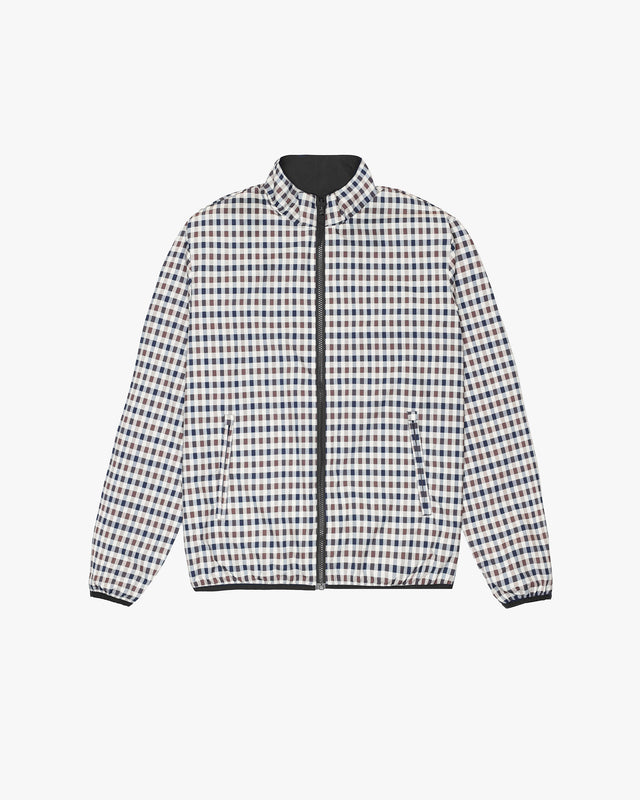 MOCK NECK SAILOR REVERSIBLE JACKET