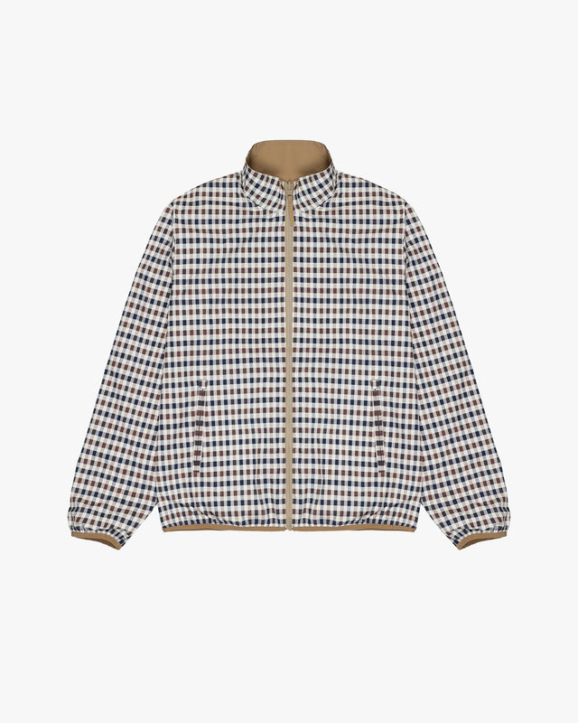 MOCK NECK SAILOR REVERSIBLE JACKET