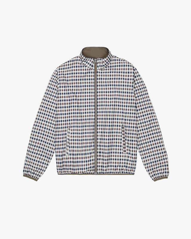 MOCK NECK SAILOR REVERSIBLE JACKET