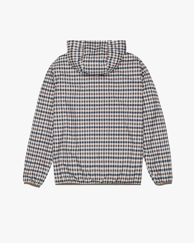 HOODED SAILOR REVERSIBLE JACKET