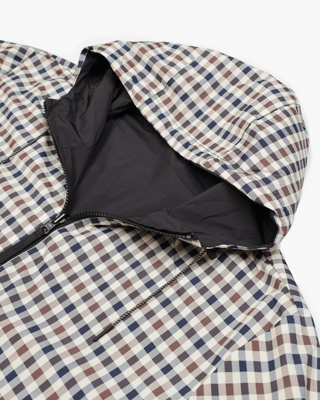 HOODED SAILOR REVERSIBLE JACKET