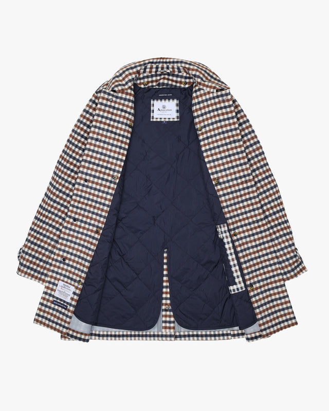 Aquascutum Active WOOL DETACHABLE MAC