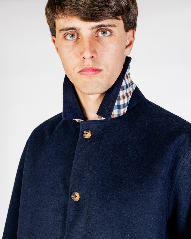 Aquascutum Active WOOL DETACHABLE MAC