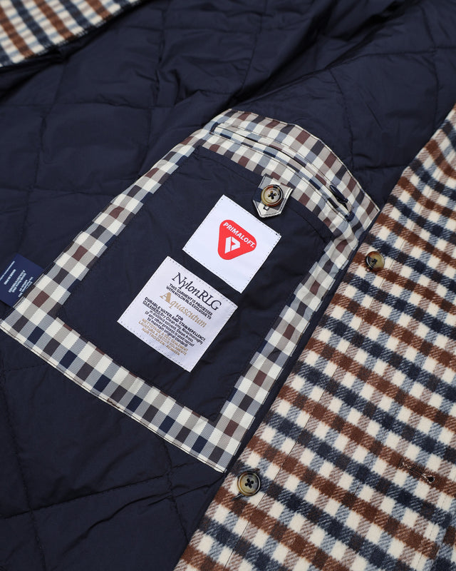 Aquascutum Active WOOL DETACHABLE MAC