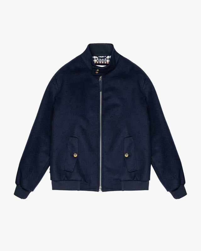 WOOL HARRINGTON