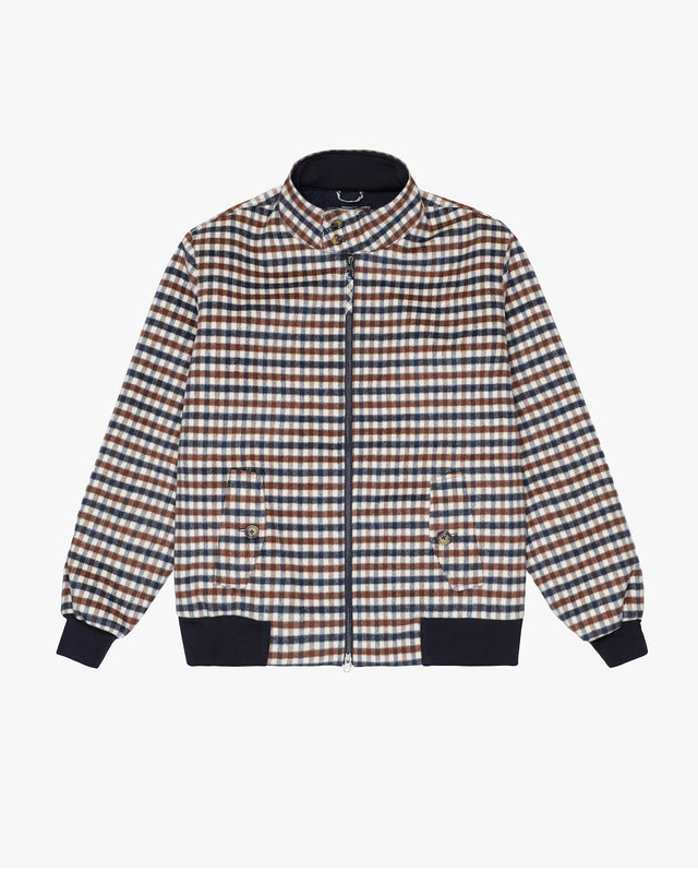WOOL HARRINGTON