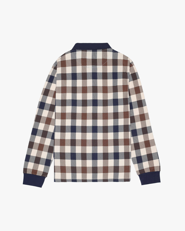 Aquascutum Active MACRO ICONIC POLO L/S