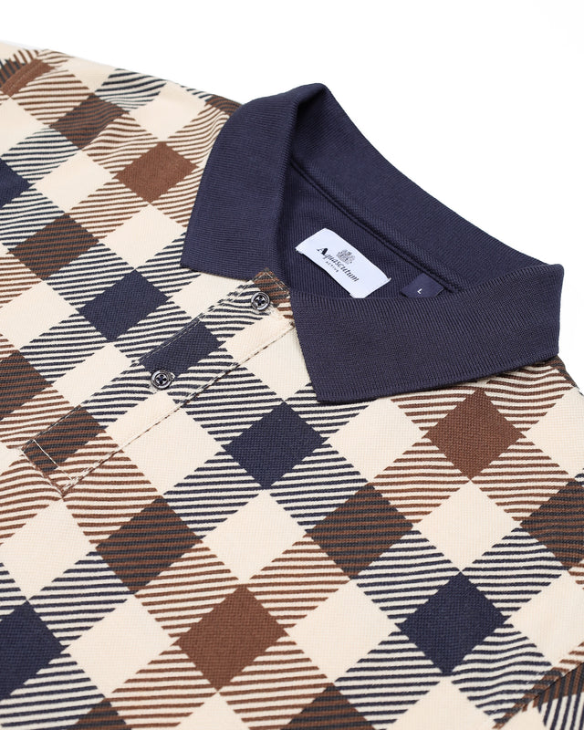 Aquascutum Active MACRO ICONIC POLO L/S