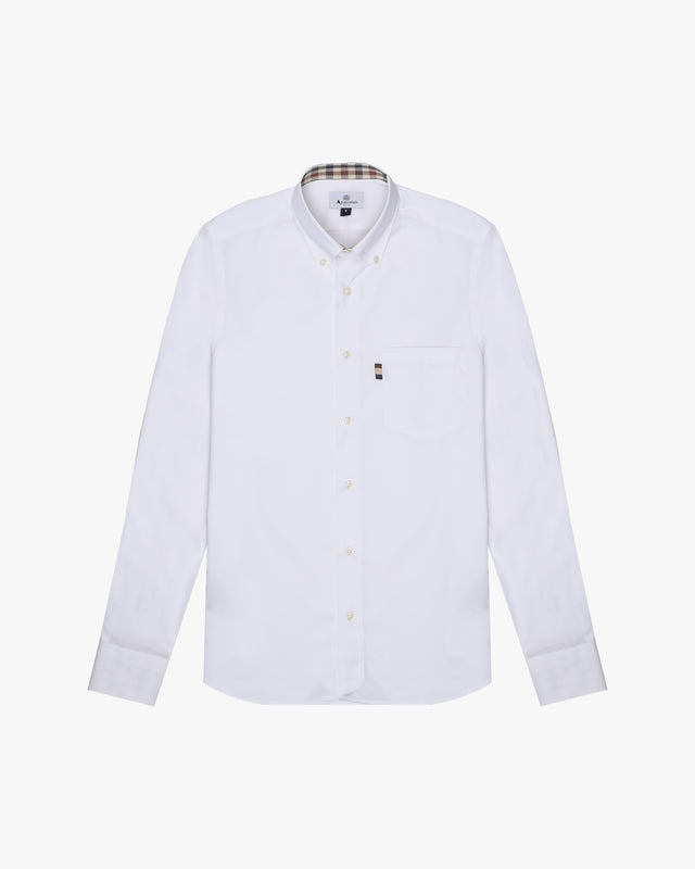 BUTTON DOWN POPELINE SHIRT