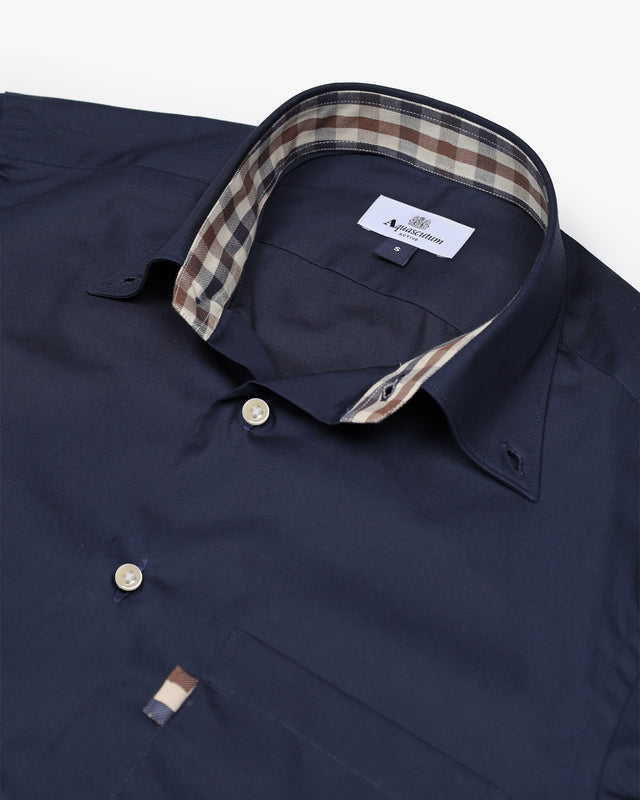 BUTTON DOWN POPELINE SHIRT
