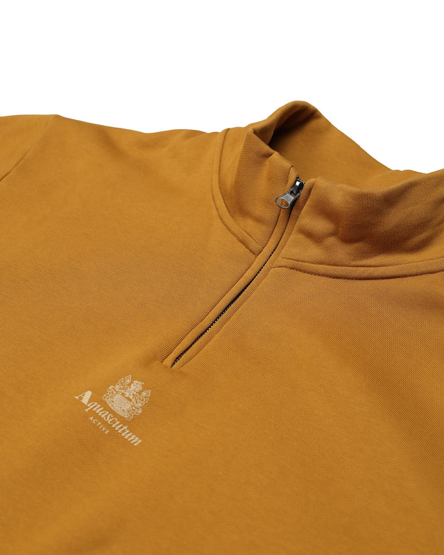 CENTERED LOGO 1/4 ZIP FLEECE
