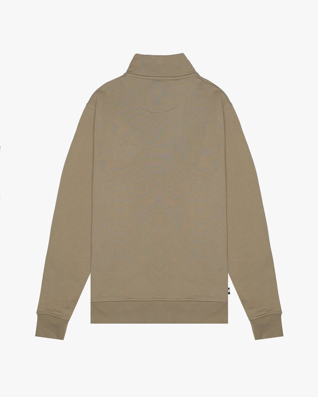 CENTERED LOGO 1/4 ZIP FLEECE