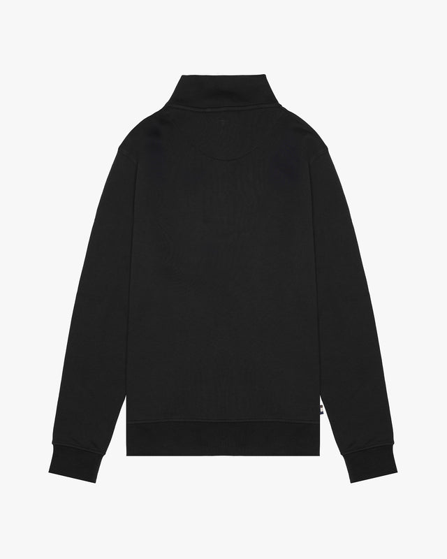 CENTERED LOGO 1/4 ZIP FLEECE