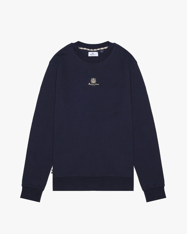 CENTERED LOGO CREWNECK