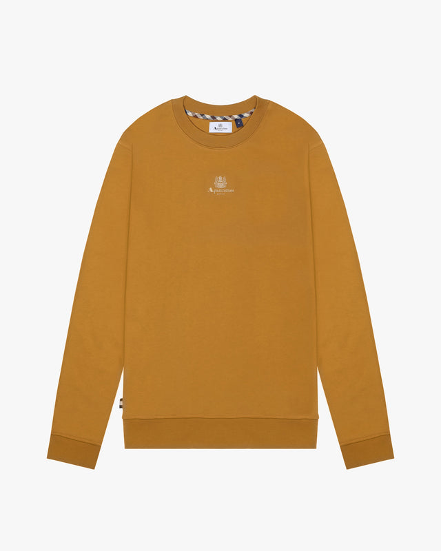 CENTERED LOGO CREWNECK