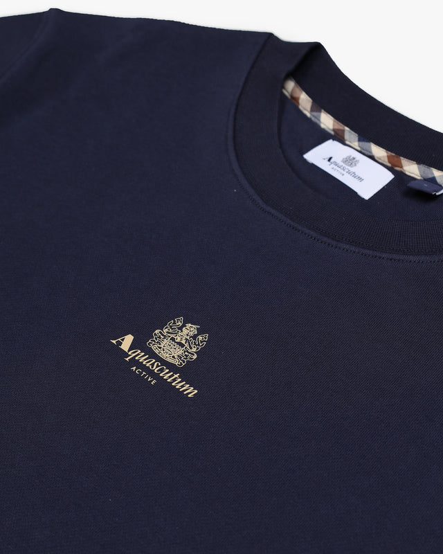 CENTERED LOGO CREWNECK