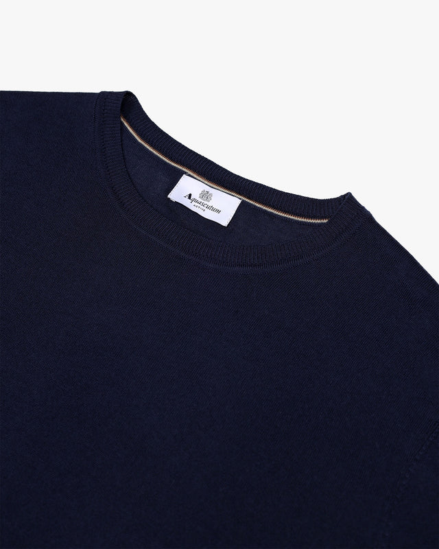 Aquascutum Active EXTRAFINE MERINO WOOL CREWNECK
